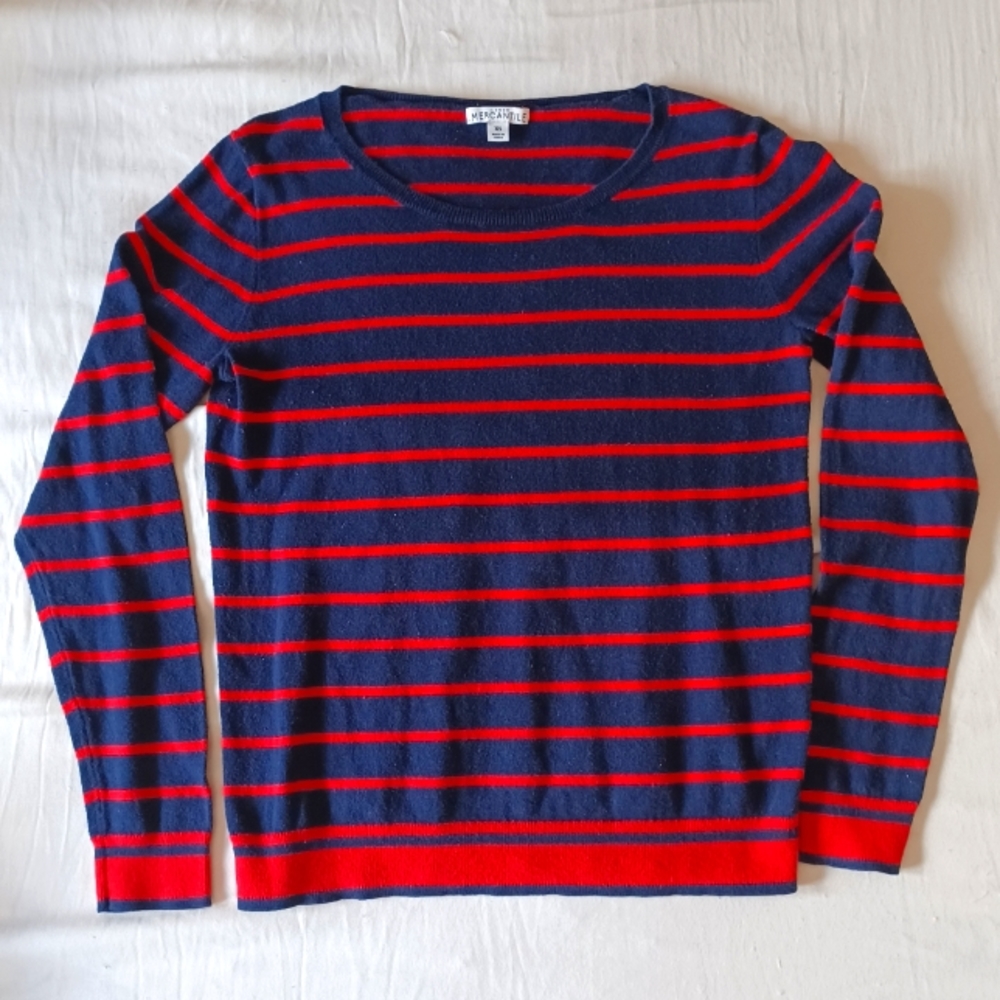 J. Crew Mercantile Striped Sweater